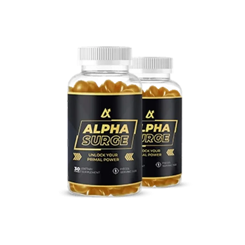 Alpha Surge Men's Wellness Support — 2 Bottle / 60 Day Pack